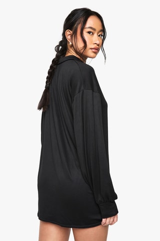 Robe polo - Noir