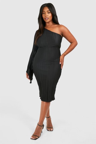 Robe asymétrique - Noir