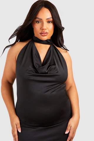 Robe fourreau - Noir
