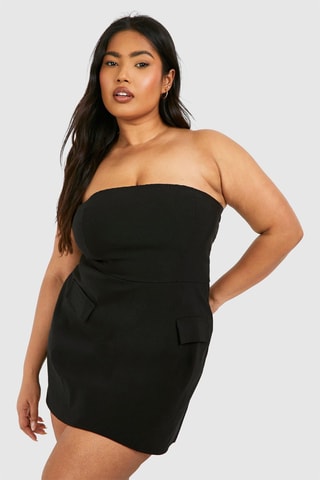 Robe bustier - Noir