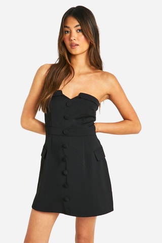 Robe bustier - Noir