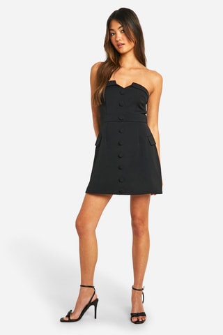 Robe bustier - Noir