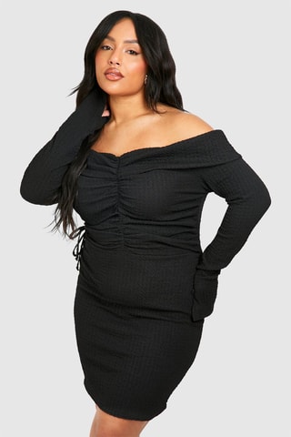 Robe fourreau - Noir