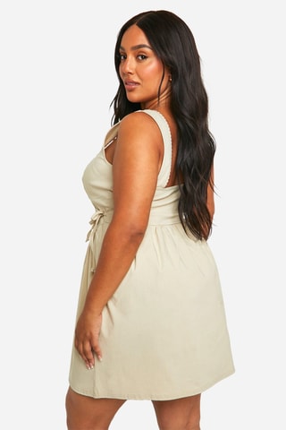 Robe patineuse - Beige clair