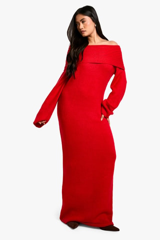 Robe pull - Rouge