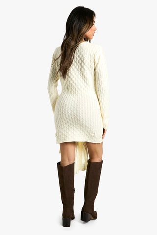 Robe pull - Ecru