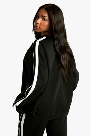 Sweat oversize - Noir et blanc