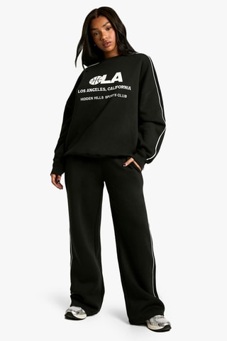 Sweat oversize - Noir et blanc