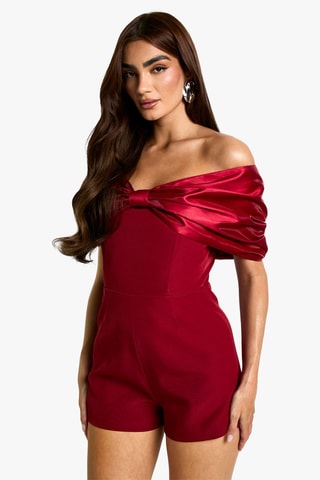 Playsuit - Bordeauxrood