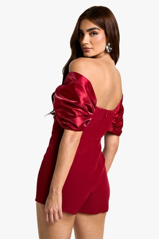 Playsuit - Bordeauxrood