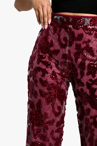 Broek - Bordeauxrood