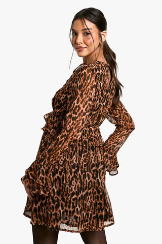 Robe patineuse - Marron