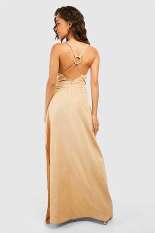 Robe longue - Beige