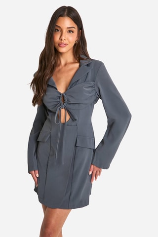 Robe droite - Anthracite
