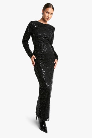 Robe longue - Noir