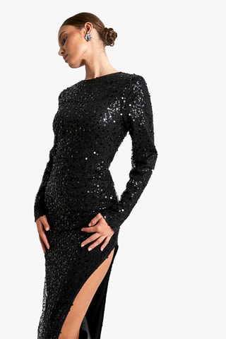 Robe longue - Noir