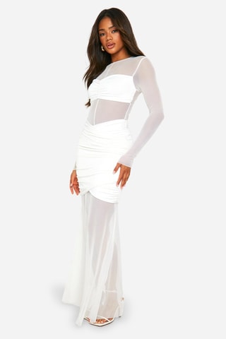 Robe longue - Blanc