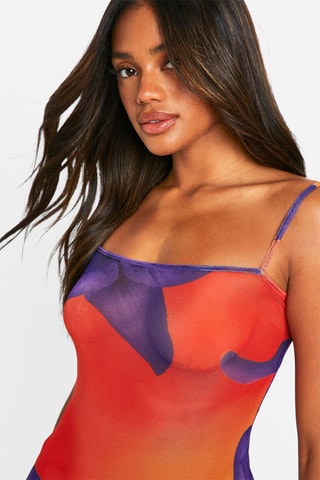 Robe longue - Orange