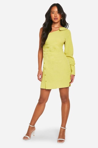 Robe asymétrique - Vert