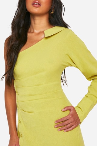 Robe asymétrique - Vert