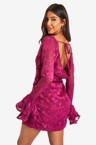 Robe fourreau - Fuchsia