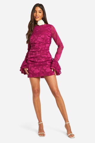Robe fourreau - Fuchsia