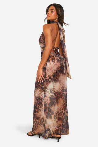Robe longue - Marron