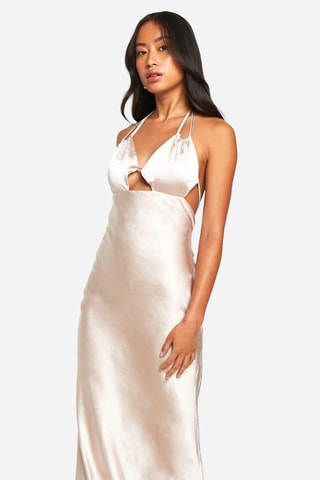 Robe longue - Beige