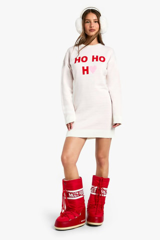 Robe pull - Ecru