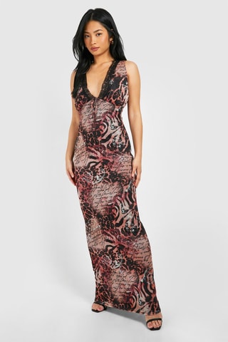 Robe longue - Beige