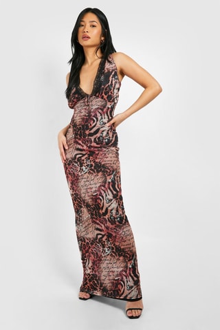 Robe longue - Beige