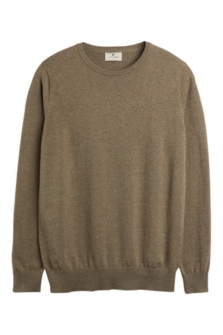 Camisola - Bege - Verde