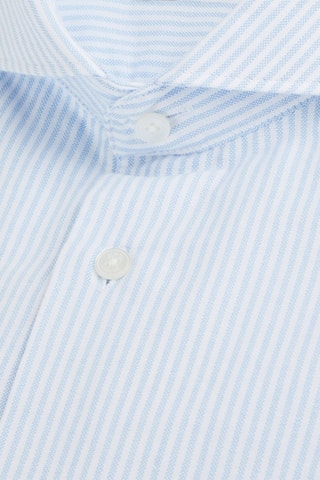 Camisa slim - Azul-celeste - Azul