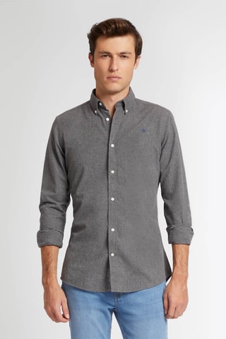 Chemise regular - Gris