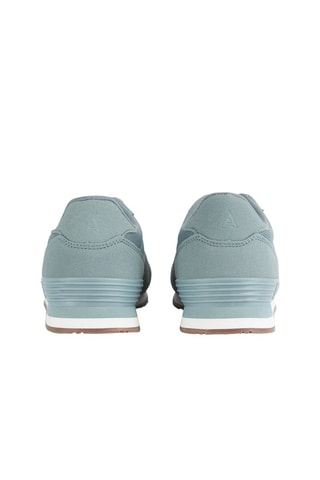 Baskets en nubuck - Bleu