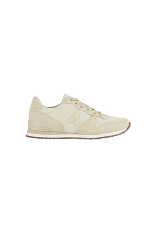 Baskets en nubuck - Écru