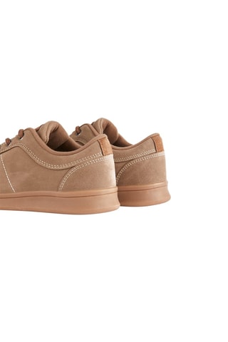 Baskets en nubuck - Beige