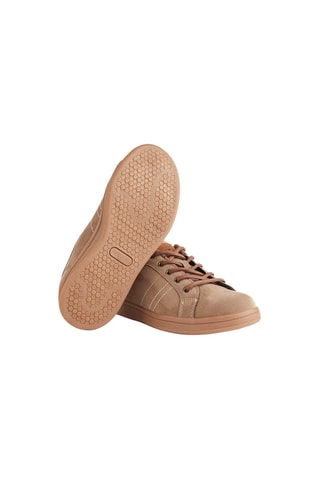 Baskets en nubuck - Beige
