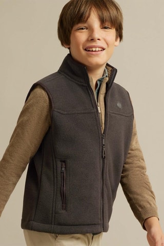 Veste sans manches - Marron