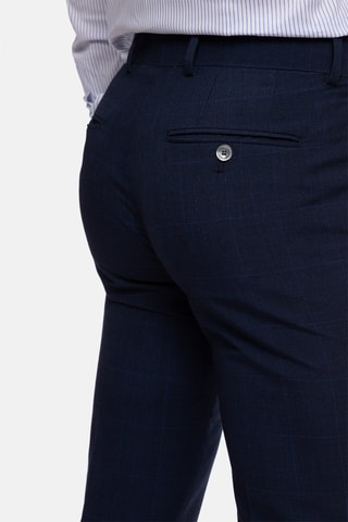 Pantalon de costume slim - Bleu marine