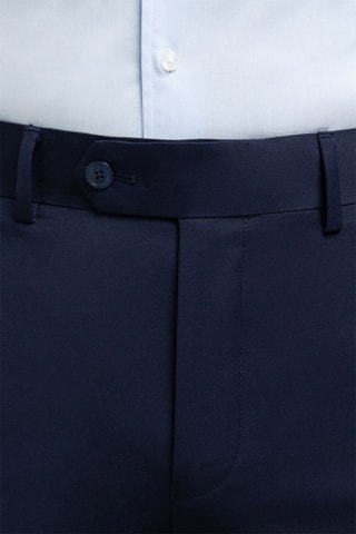 Pantalon de costume slim - Bleu marine
