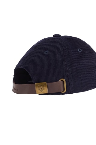 Casquette en velours - Bleu marine