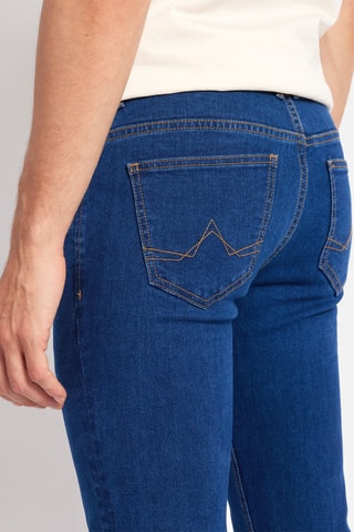 Calças de ganga skinny - Azul-cobalto - Azul