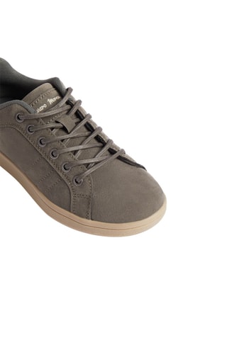 Baskets en nubuck - Vert