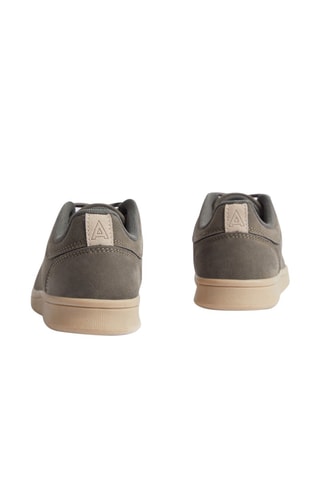 Baskets en nubuck - Vert