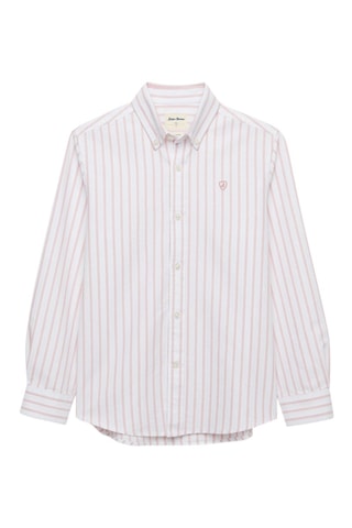Chemise en coton biologique - Corail