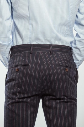 Pantalon slim - Bleu marine