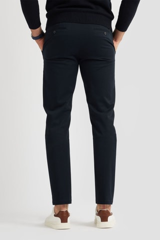 Chino slim slim - Bleu marine