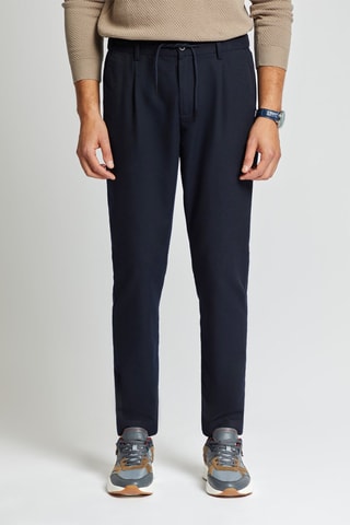 Pantalon slim - Bleu marine