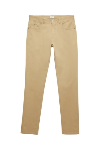 Pantalon slim - Marron